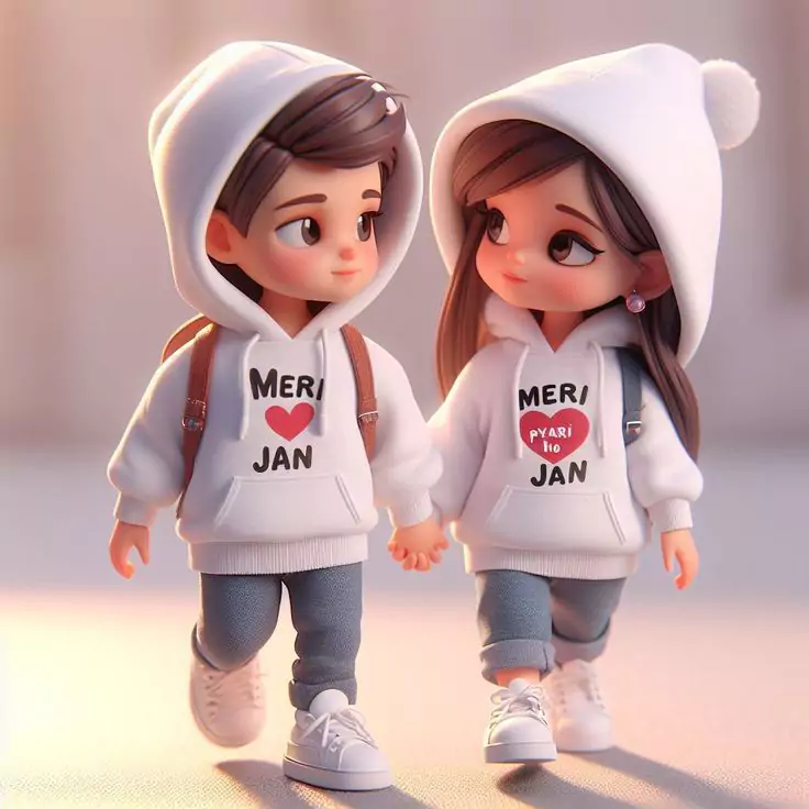 25+ Cartoon Dp Images for Instagram, Facebook & WhatsApp (2025) Cute Cartoon Couple Dp
