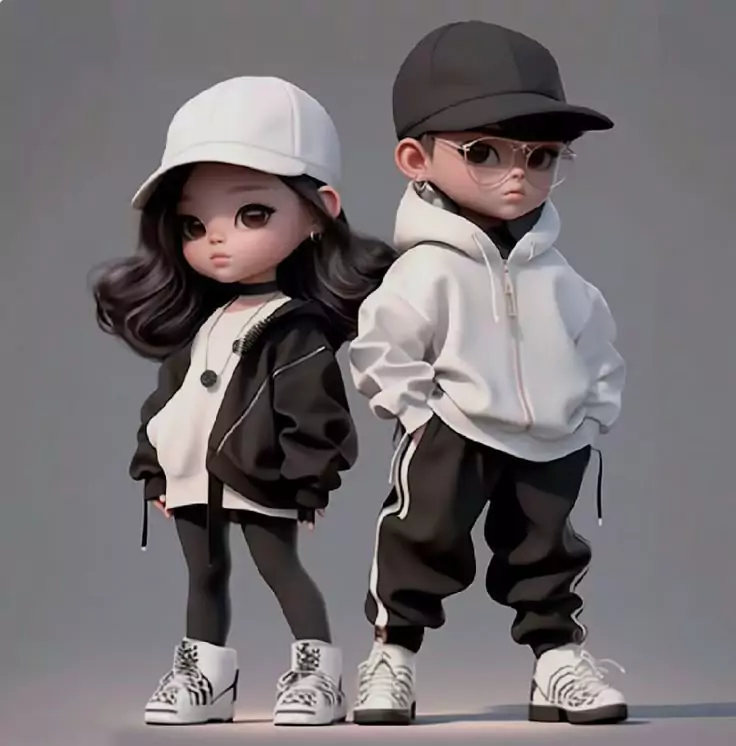 25+ Cartoon Dp Images for Instagram, Facebook & WhatsApp (2025) Stylish Cartoon Couple Picture