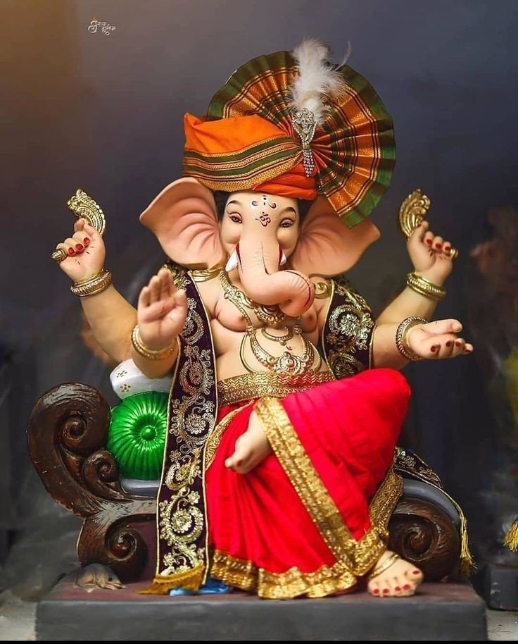 2. Stylish Ganpati Pic 2. Stylish Ganpati Pic
