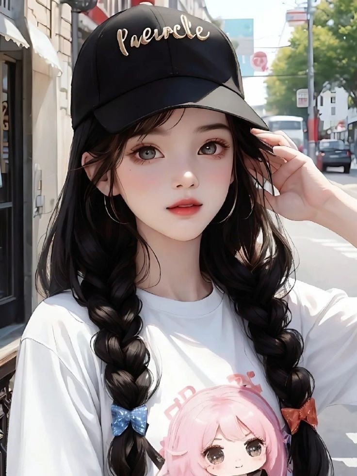 14. Cartoon Girl Dp for FB 14. Cartoon Girl Dp for FB