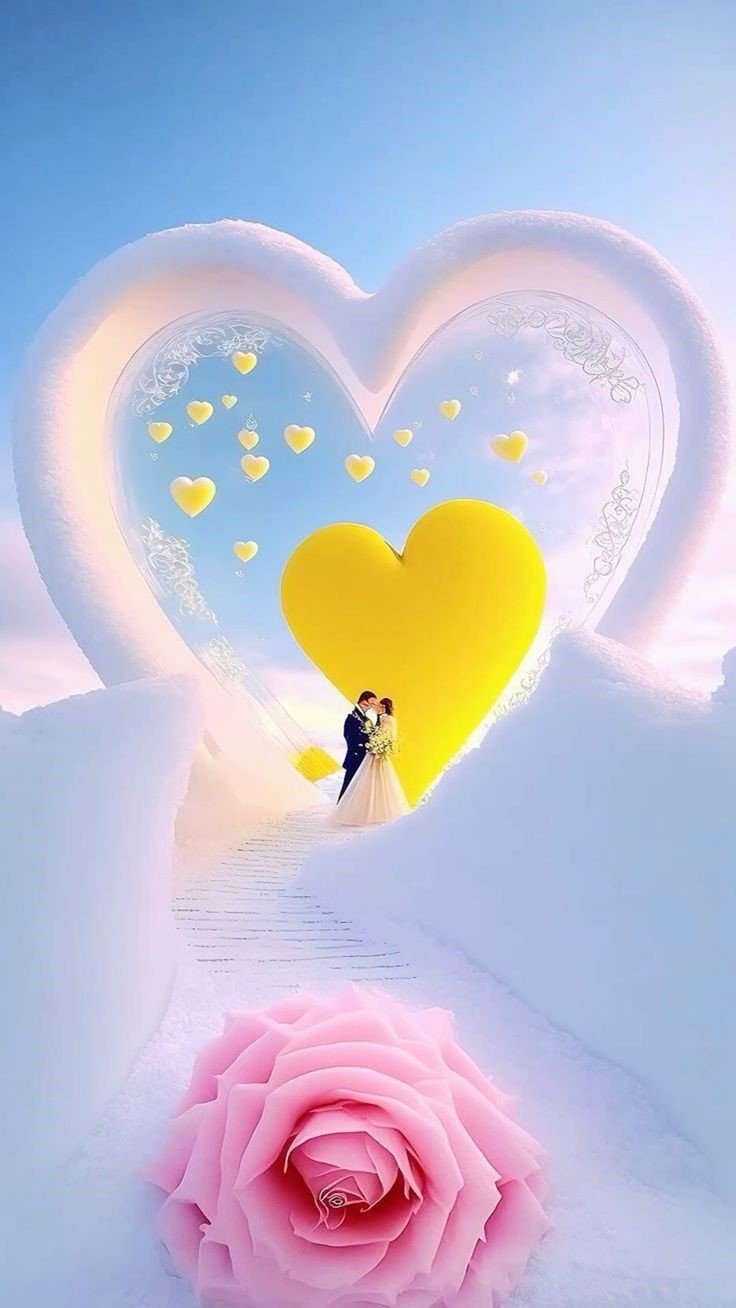 19. Beautiful Heart & Rose Love Dp 19. Beautiful Heart & Rose Love Dp