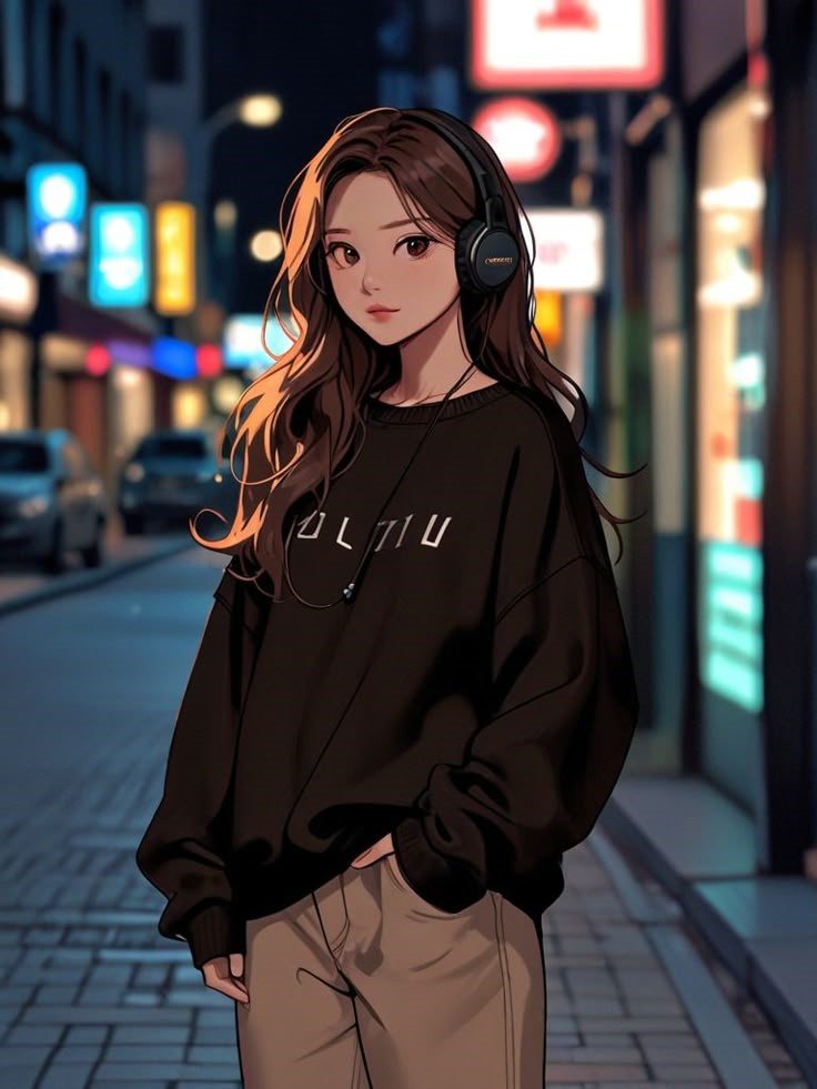 20. Lovely Cartoon Girl Pic 20. Lovely Cartoon Girl Pic