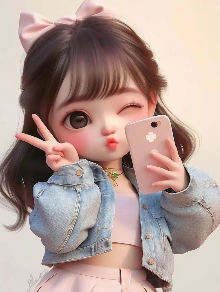 21. Beautiful Cartoon Girl Dp for Facebook 21. Beautiful Cartoon Girl Dp for Facebook