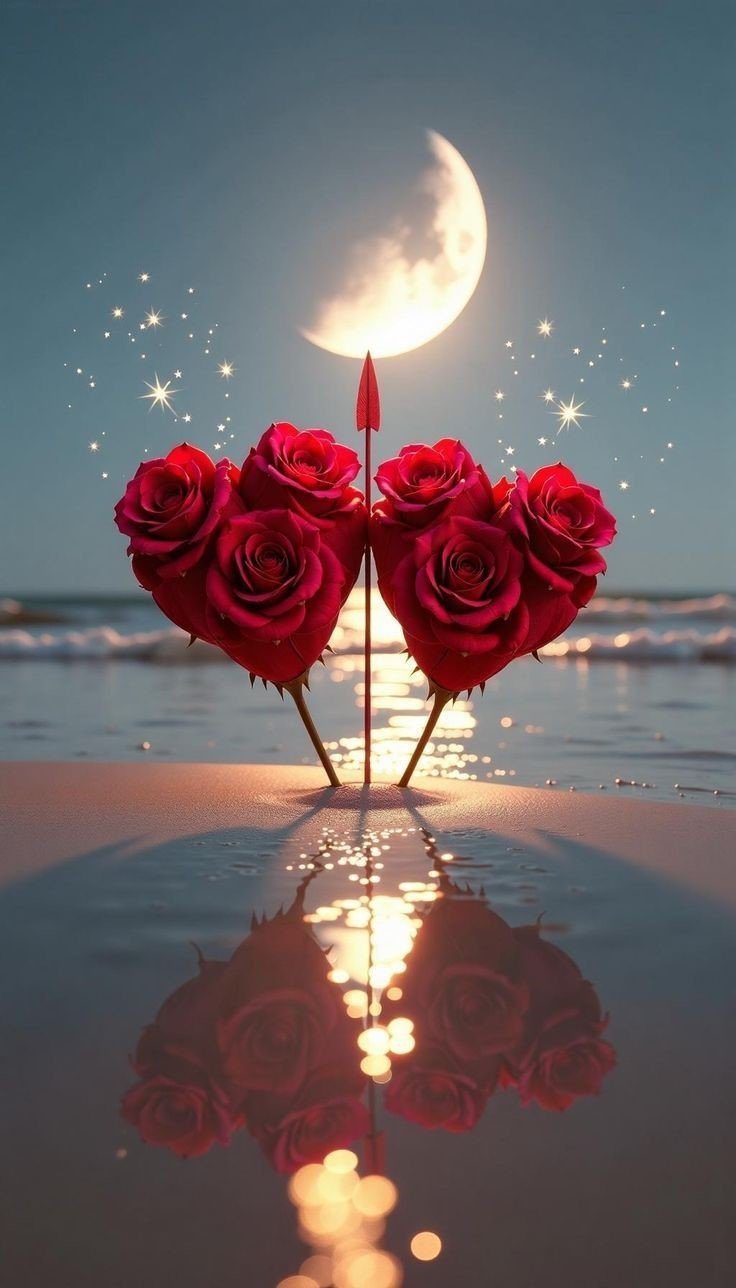 25. Two Roses Love DP 25. Two Roses Love DP