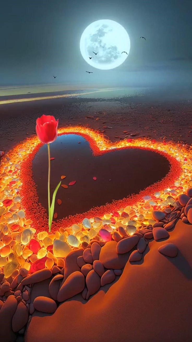 28. Beautiful Heart Pic for Love Dp 28. Beautiful Heart Pic for Love Dp