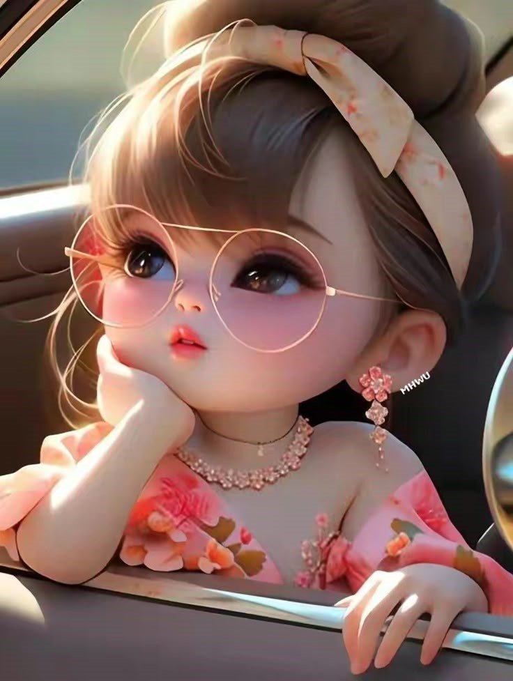 29. Cute Cartoon Girl Dp for Whatsapp 29. Cute Cartoon Girl Dp for Whatsapp
