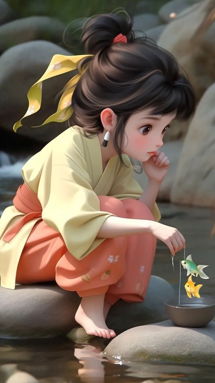 30. Cartoon Girl Dp Alone for Girl 30. Cartoon Girl Dp Alone for Girl